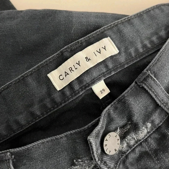 Carly & Ivy cropped jeans 29x25 - Picture 4 of 9